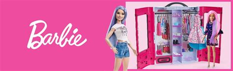 Barbie Plage Poup E Blonde En Maillot De Bain Une Pi Ce Rose Jouet Pour Enfant Dwk Amazon
