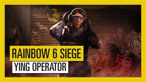 Tom Clancy S Rainbow Six Siege Blood Orchid Ying Operator Youtube