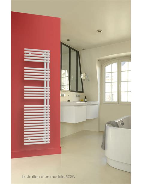 Radiateur S Che Serviettes Cala Asym Trique Droite Blanc Ral W