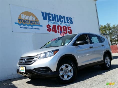 2012 Alabaster Silver Metallic Honda Cr V Lx 4wd 102730116 Photo 12