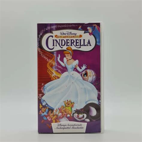 CINDERELLA VHS WALT Disney Meisterwerke EUR 2 99 PicClick DE