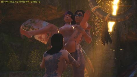 Sheys Lesbian Orgy In The Love Cave 9 Pics XHamster