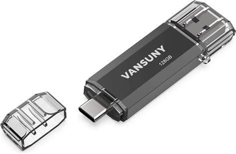 Amazon Vansuny Unidad Flash Tipo C De 128 GB 2 En 1 OTG USB 3 0