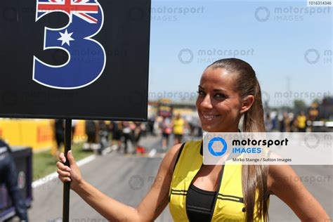 Grid Girl On The Grid At Formula One World Championship Rd5 Spanish