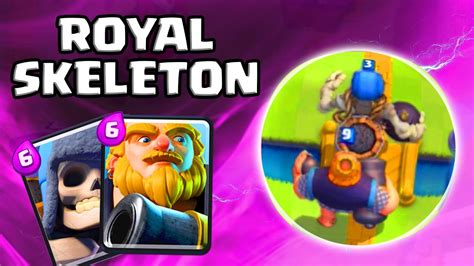 Clash Royale 💣 Royale Giant Skeleton Deck 💣 Best Attack Strategy 💣 Ottovanthom Youtube