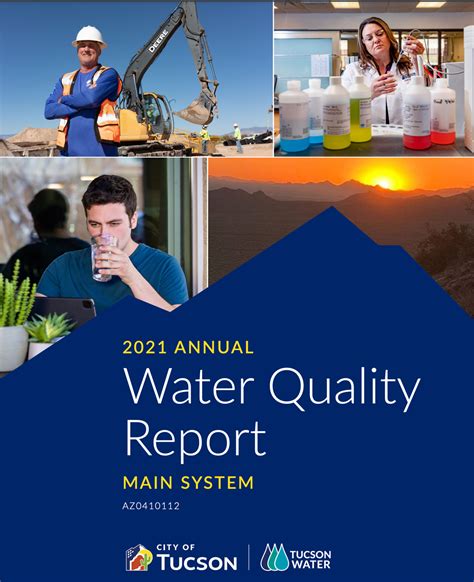 2021 Annual Water Quality Reports City Of Tucson