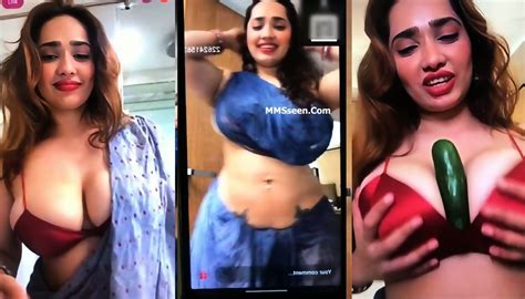 Aditi Mistry Nude Boobs N Pples Expose In Transparent Wet Blue Saree Live P02