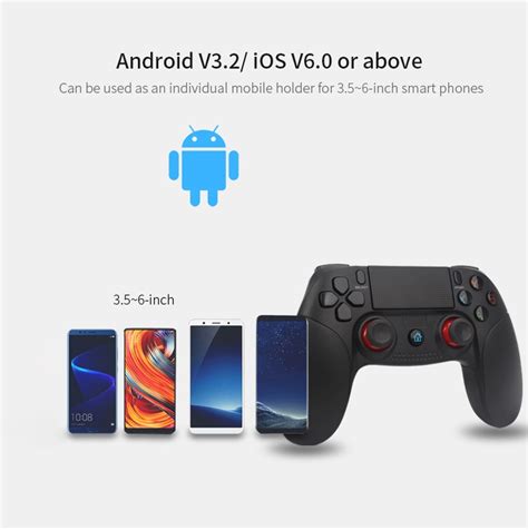 Wireless Bluetooth Smartphone Joystick Gamepad Support Ios and Android ...