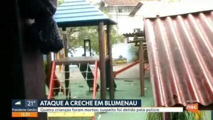 Vídeo Imagens mostram interior de creche alvo de ataque em Blumenau