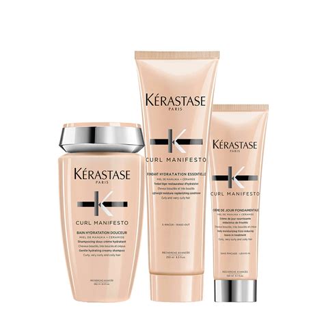 Kerastase Curl Manifesto Kit Lockiges Haar Shampoo 250ml Conditioner