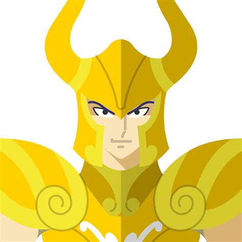 saint seiyas capricorn flat icon avatar yoolk digital ninja