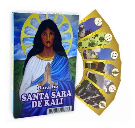 Baralho Tarô Santa Sara De Kali 36 Cartas C Manual MercadoLivre