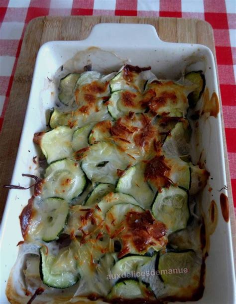 Gratin De Courgettes Au Cabillaud Light Auxdelicesdemanue Gratin