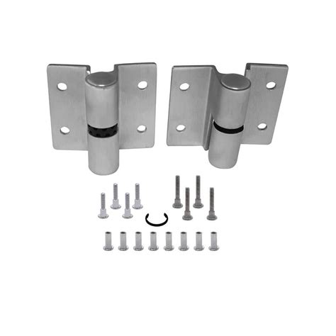 Richelieu Surface Mount Hinge Set For Bathroom Partition Door Left