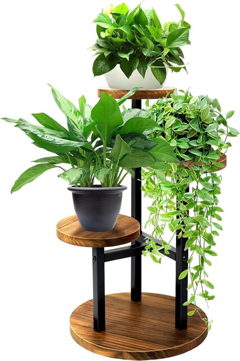 ABILOSS 3 Tier Plant Stand Indoor Plant Stand Corner Plant Stand Tiered