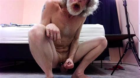 Jerkindad Daddy S Super Duper Gooner Bate Session Hairy Gay Man Masturbates His Greasy Big