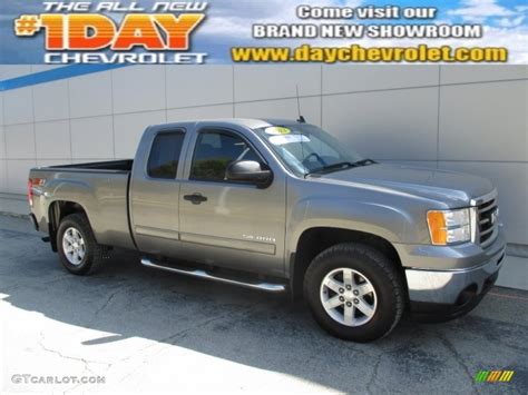 2013 Mocha Steel Metallic Gmc Sierra 1500 Sle Extended Cab 4x4