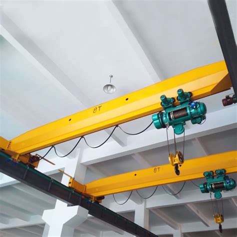 10t Single Girder Overhead Crane Lifting Equipment For Manufacturing