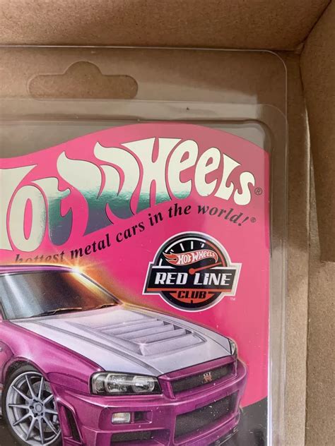 Hot Wheels Collectors RLC Exclusive Pink Nissan Skyline GT R R Np Gov Lk