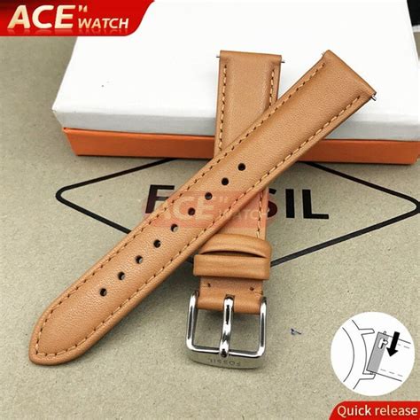Кожаные ремешки для 18 мм кожаных часов FOSSIL ME3086 ME3089 ME3109 ...