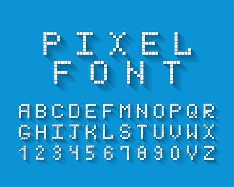 Pixel Alphabet Vectors & Illustrations for Free Download | Freepik