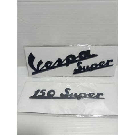 Jual Emblem Logo Vespa Super Almunium Shopee Indonesia