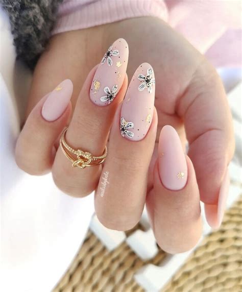 Nude Nail Designs For Any Occasion Acrylic Flower Matte Nude Nails