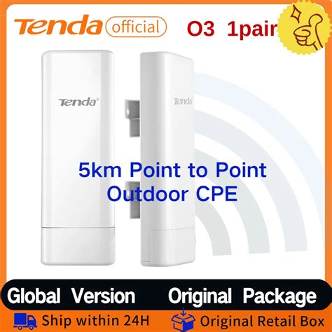 Tenda Km Wifi Outdoor Cpe Wireless Router Km Ghz O Acsses Point