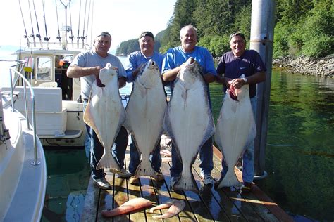 Salmon And Halibut Fishing Trips Sitka Boat Rental Action Alaska