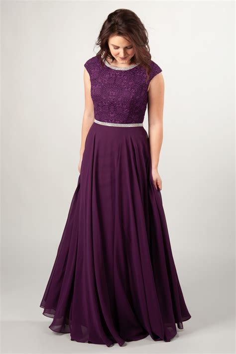 Purple Semi Formal Gowns
