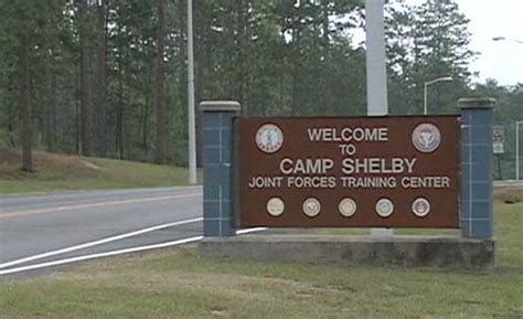 Camp Shelby Drop Zone Map