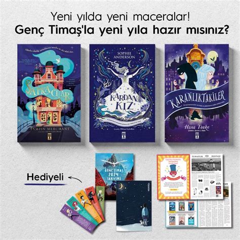 Yeni Yılda Yeni Maceralar 3 Kitap Bilim Kurgu ve Fantastik Genç Timaş