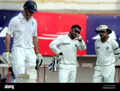 MS Dhoni And Virender Sehwag India Versus England Test Match Series