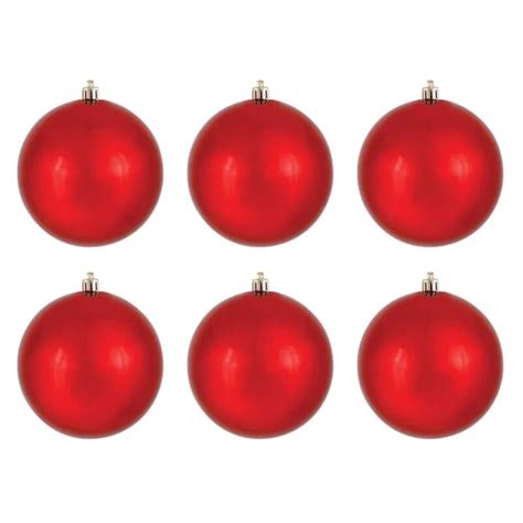 Red Christmas Tree Ornaments Set 6 Pcs – Dinapala Group of Companies ...