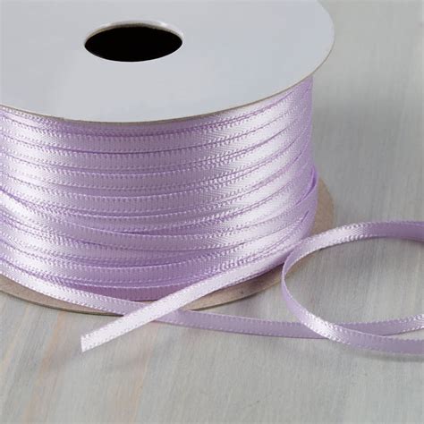 Lavender Double Sided Satin Ribbon Ribbon And Trims Craft Supplies