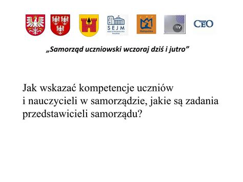 PPT Samorząd uczniowski wczoraj dziś i jutro PowerPoint