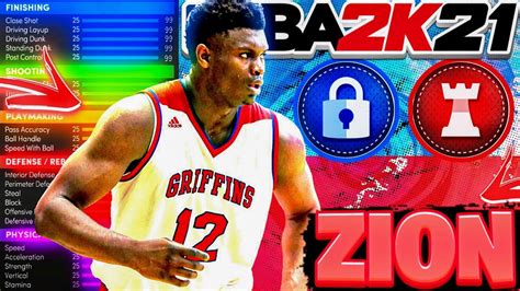 Rare High School Demigod Zion Williamson Build In Nba K Next Gen