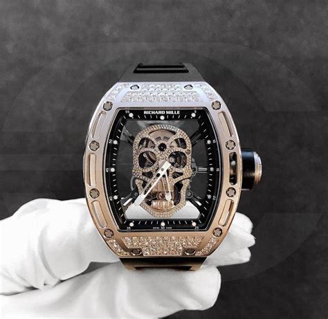 Richard Mille Rm Skull Tourbillon Rose Gold Limited Edition Pieces