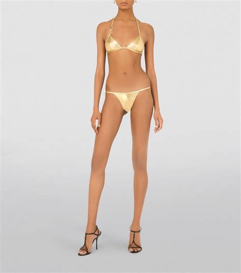 Dolce Gabbana Dg Logo Bikini Harrods Us