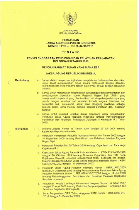 Pdf Peraturan Jaksa Agung Republlk Indonesia Nomor Pedoman