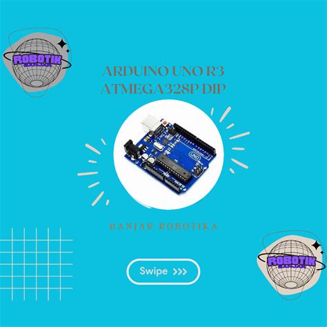 Jual Arduino Uno R3 Atmega328p Dip Atmega 16u2 Compatible Banjar