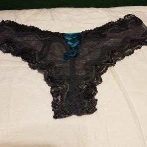 Victoria S Secret Intimates Sleepwear Vs Velvet String Bikini Panty Poshmark