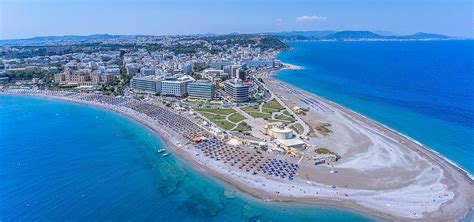 Rhodos Stad Greklands B Sta Shopping Och Str Nder Nazar Nazar