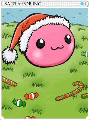 divine-pride.net Item - Santa Poring Card