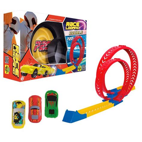 Pista Radical Super Race Looping Double C Carrinhos Menino Dupari