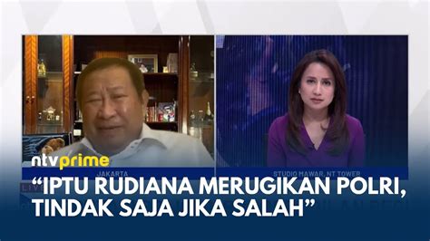 Kasus Vina Susno Duadji Iptu Rudiana Merugikan Polri Tindak Saja