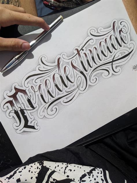 Tattoo Lettering Styles, Chicano Lettering, Dark Tattoo, Gaspar, Custom ...