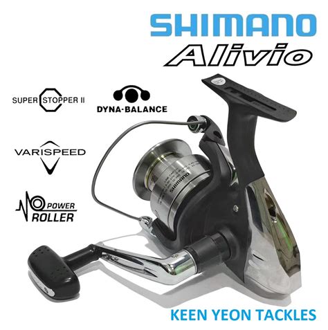 Shimano Alivio Spinnng Fishing Reel Made In Malaysia Shopee Malaysia