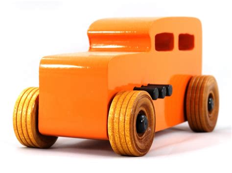 Wood Toy Car Hot Rod 32 Deuce Coupe Handmade And Etsy