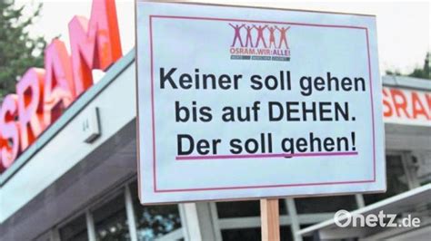 Bei Osram Proteste Gegen Stellenabbau Onetz